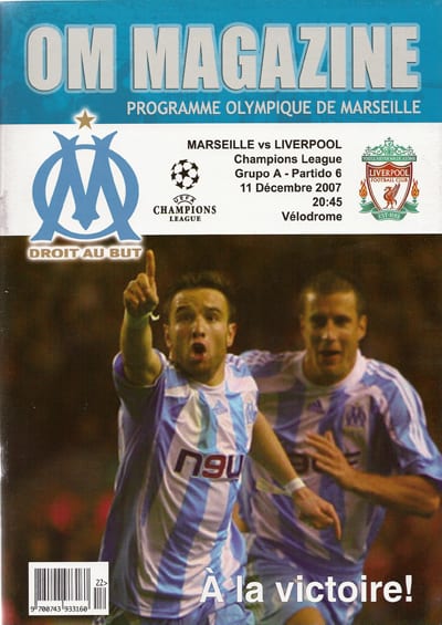 Olympique De Marseille v Liverpool FC